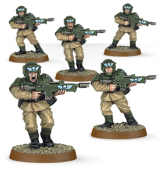 Imperial Guard Cadians (5 models)