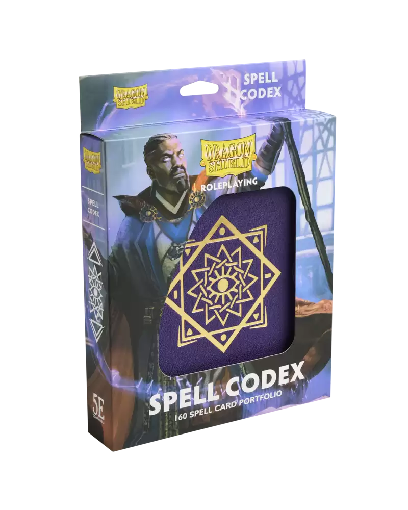 Dragon Shield - Spell Codex: Arcane Purple
