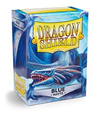 Dragon Shield Box of 100 in Matte Blue  - 10% DE DESCUENTO PAGANDO EN EFECTIVO O CON PAYPAL O CRYPTO