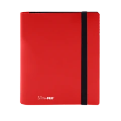 Ultra Pro - Eclipse 4-Pocket PRO-Binder - Apple Red