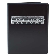 9-Pocket Ultra Pro Collectors Album Binder w/Pages Black