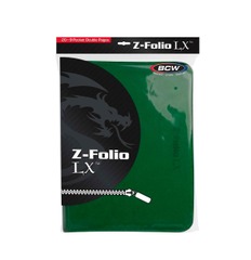 Z-Folio 9-Pocket LX Album - Green