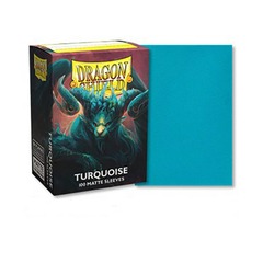 Dragon Shield Matte: Turquoise Box of 100