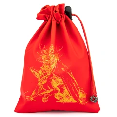 Fine Arts Leather Dice Bag - Royal Dragon