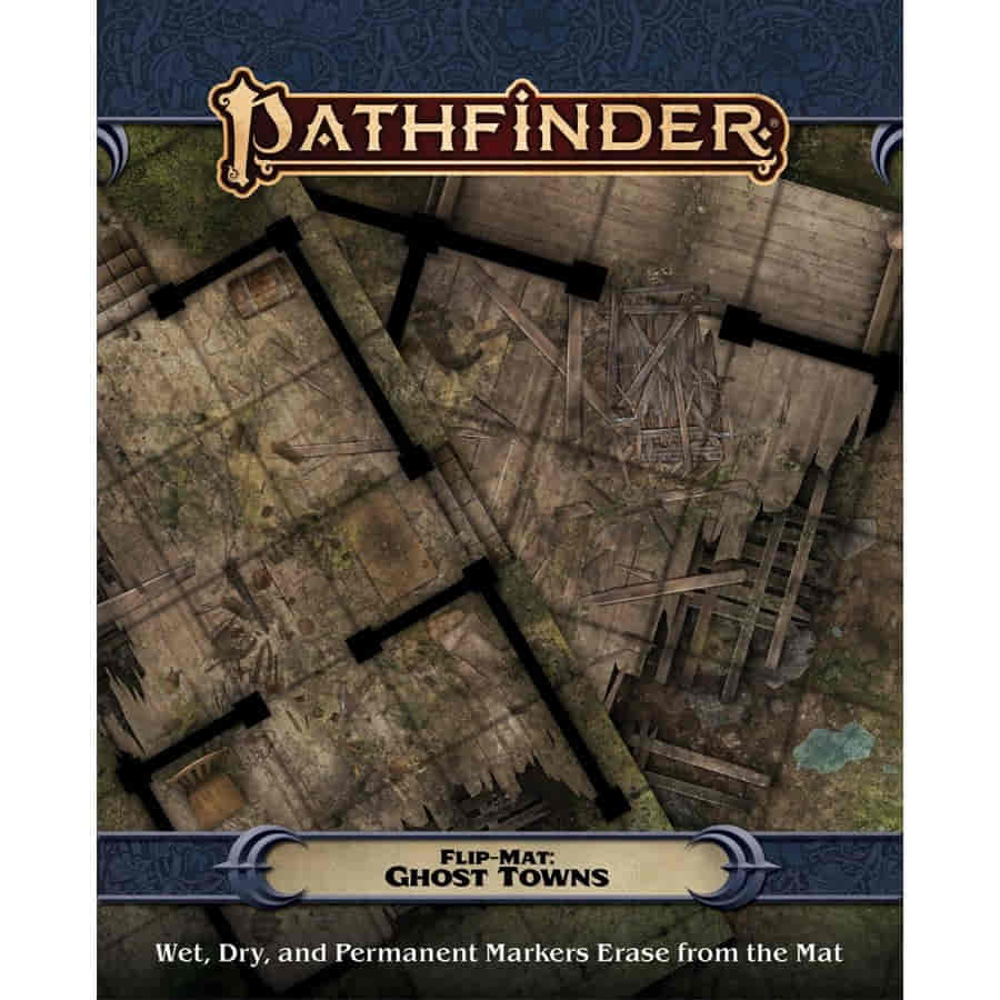 PATHFINDER RPG: FLIP-MAT: GHOST TOWNS