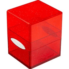 Satin Cube - Glitter Red 100+
