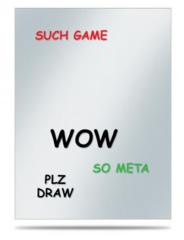 Ultra Pro: Memes: WOW Sleeve Covers 50-ct (UP84380)