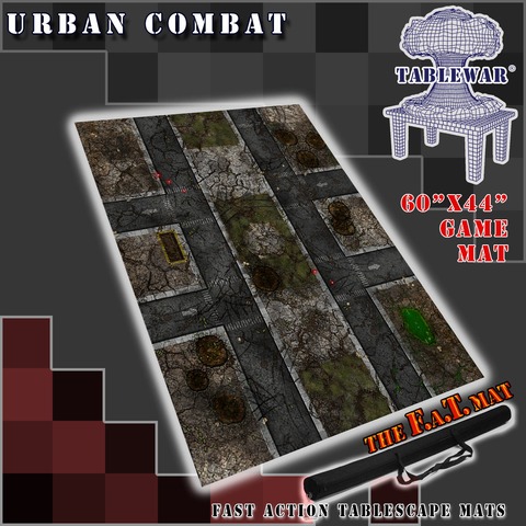 60x44 Urban Combat F.A.T. Mat