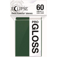 Ultra Pro Eclipse Gloss Small Sleeves - Forest Green - 60ct