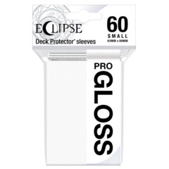 Ultra Pro Eclipse Gloss Small Sleeves - Arctic White - 60ct