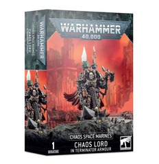 Chaos Space Marines: Chaos Lord in Terminator Armour