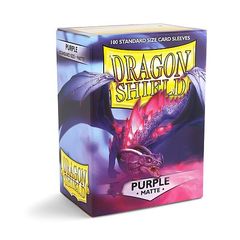 Dragon Shield Matte Sleeves - Purple - 100ct