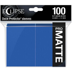 Ultra Pro Eclipse Matte Sleeves - Pacific Blue - 100ct