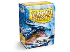 Dragon Shield Matte Sleeves - Sapphire - 100ct