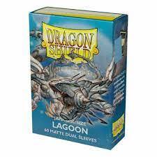 Dragon Shield Sleeves: Japanese Matte Dual - Lagoon (Box of 60)
