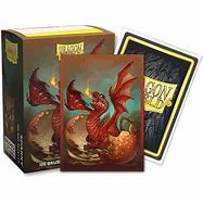 Dragon Shield - Brushed Art - 100 Count Standard Size Sleeves - Sparky