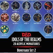 Idols of the Realms 2D Acrylic Boneyard Set 2