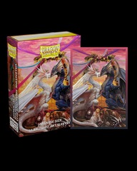 Dragon Shield - Valentine Dragons 2023 - Brushed Art Sleeves - 60 ct Japanese Size