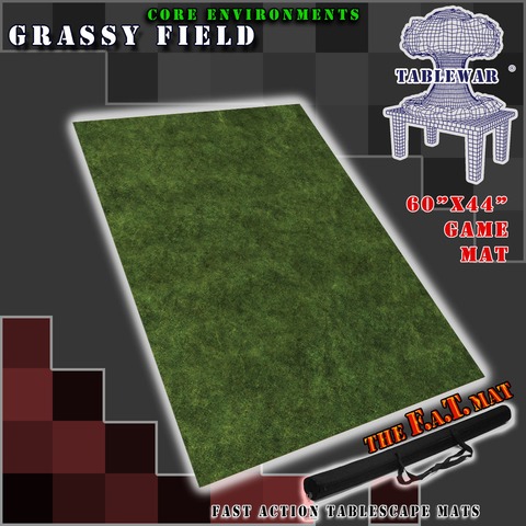 60x44 Grassy Field F.A.T. Mat