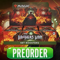 PRE-ORDER: Brothers War Set Booster DIsplay (30 per Display)