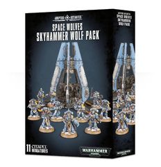 Warhammer 40K: Space Marine Space Wolves Skyhammer Wolf Pack
