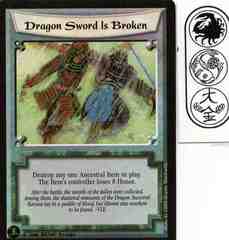 Dragon Sword is Broken FOIL