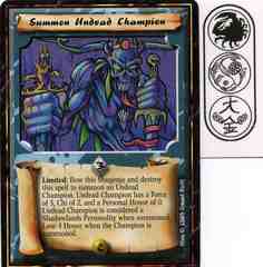 Summon Undead Champion