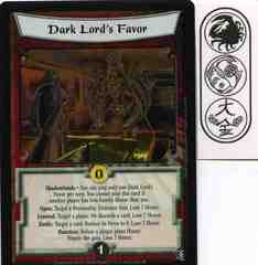 Dark Lord's Favor FOIL