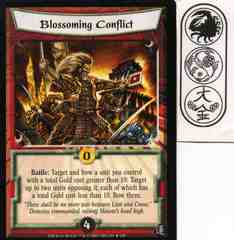 Blossoming Conflict FOIL