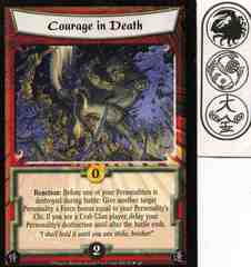 Courage in Death FOIL