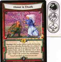 Honor in Death FOIL