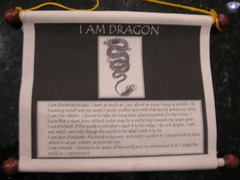 Dragon Wall Scroll