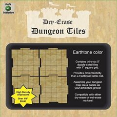 Dry-Erase Dungeon Tile Pack - Earthtone
