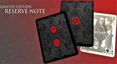 Black Reserve Note Premium Poker Playing cards