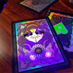 Monolith Horizon Luxury Poker Playing cards Holographic blacklight ink- Only 1500 printed!