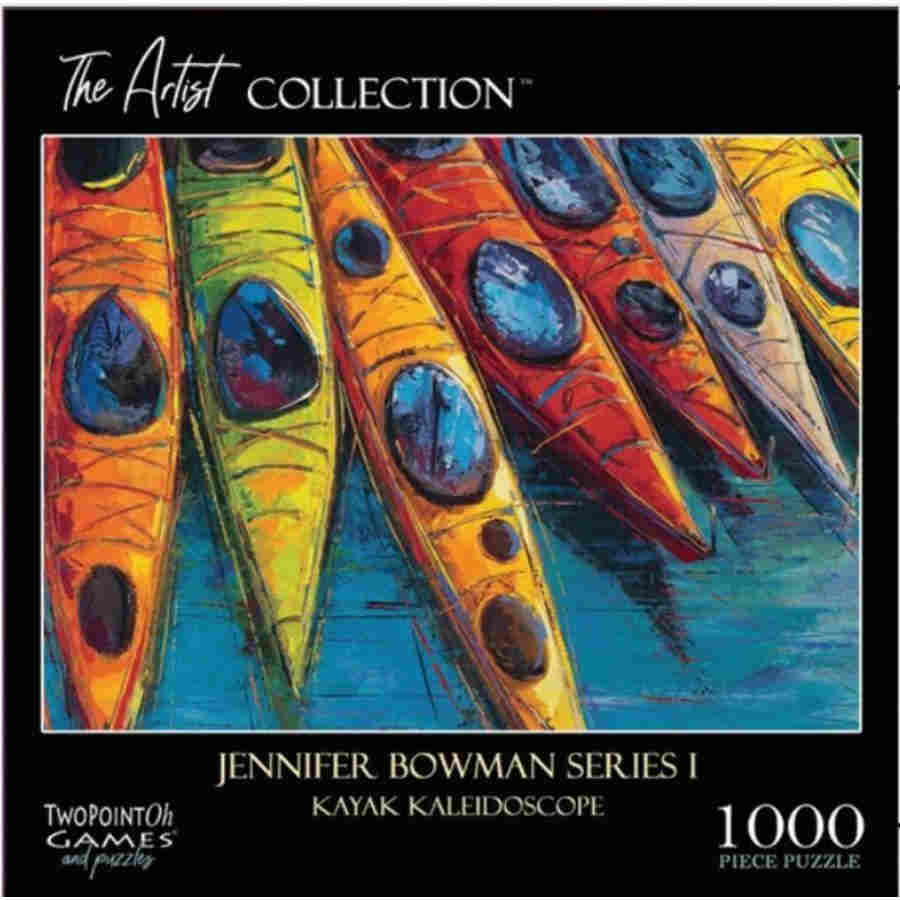 The Artist Puzzle -Jennifer Bowman Series- Kayak Kaleidosco