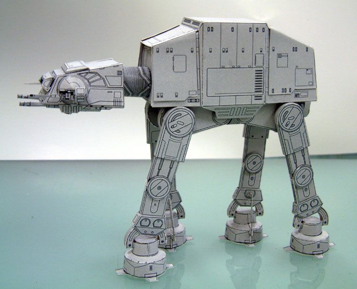 Star Wars Paper Model Kit - ATAT Walker