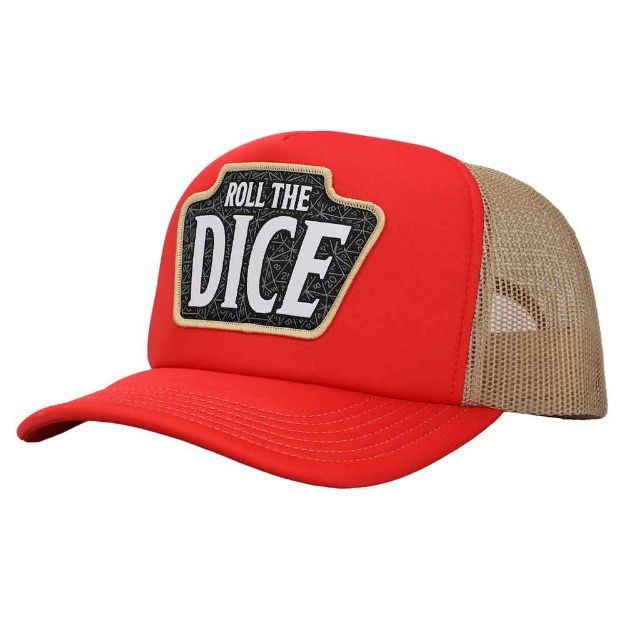 DUNGEONS & DRAGONS ROLL THE DICE PATCH TRUCKER