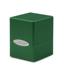 Satin Cube: Green