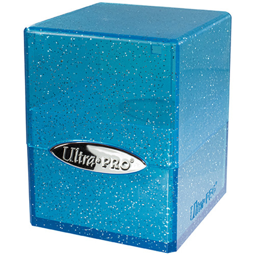 Satin Cube: Glitter Blue