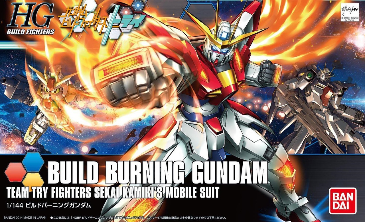 018 Build Burning Gundam