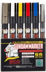 Gundam Marker: Basic Set of 6