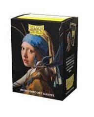 Dragon Shield 100ct Girl with a Pearl Earring Brushed Art Sleeves