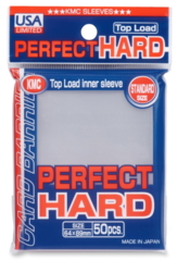 KMC Perfect Hard Sleeves - 50ct