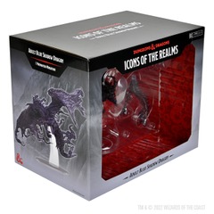 D&D Icons of the Realms: Adult Blue Shadow Dragon Premium Figure
