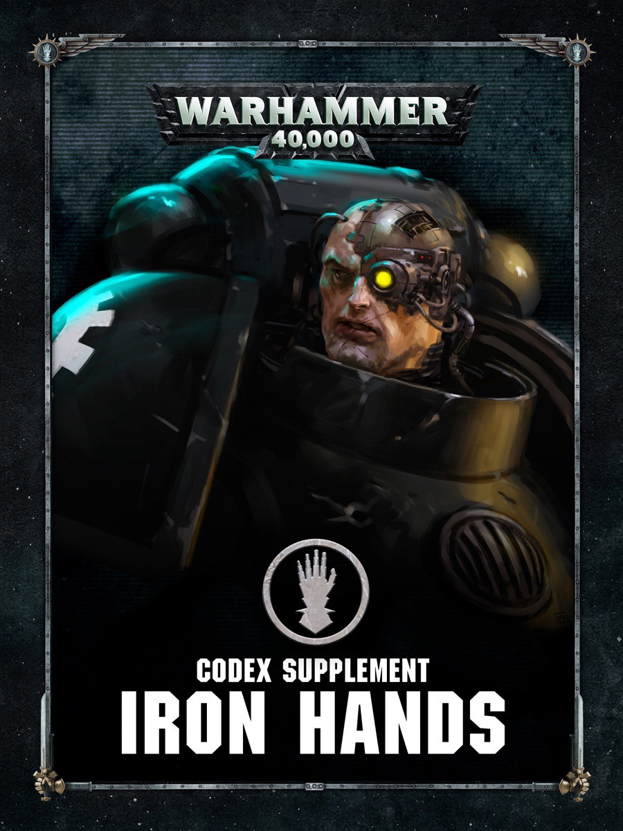 Games Workshop Warhammer 40k Unopened New Codex Supplement Iron Hands 