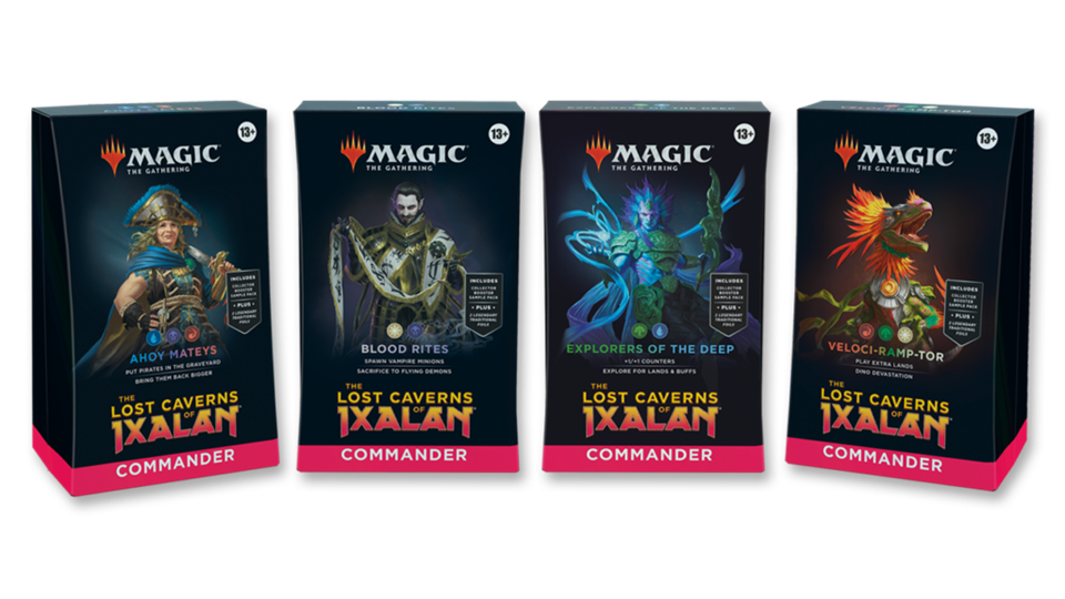 The Lost Caverns of Ixalan Commander Deck - Set of Four