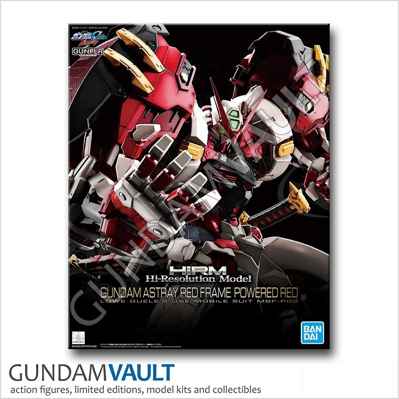 Gundam Astray Red Frame Powered Red Lowe Gueles Use Mobile Suit MBF-P02 (HiRM 1/100)