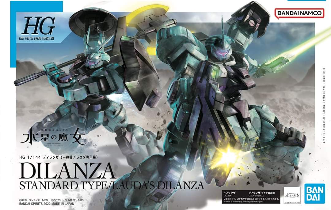 Laudas Dilanza - The Witch From Mercury (HG 1/144)