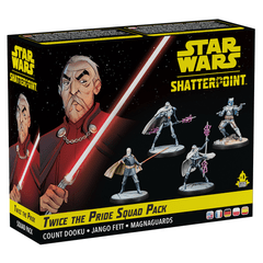 [Wave 2 Preorder] Star Wars: Shatterpoint - Twice the Pride: Count Dooku Squad Pack